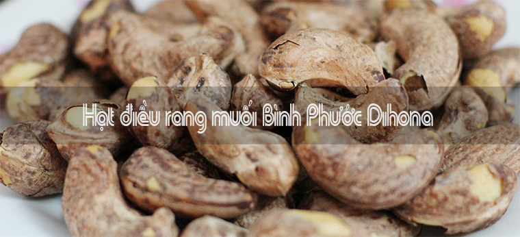 Hạt điều rang muối Bình Phước Dihona Hạt điều rang muối Bình Phước Dihona