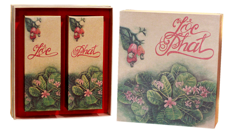 hạt điều hộp quà dihona